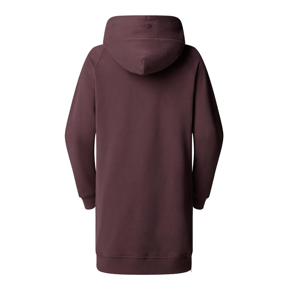 Šaty The North Face Relaxed Hooded 0A8E48BQ71 - hnedé