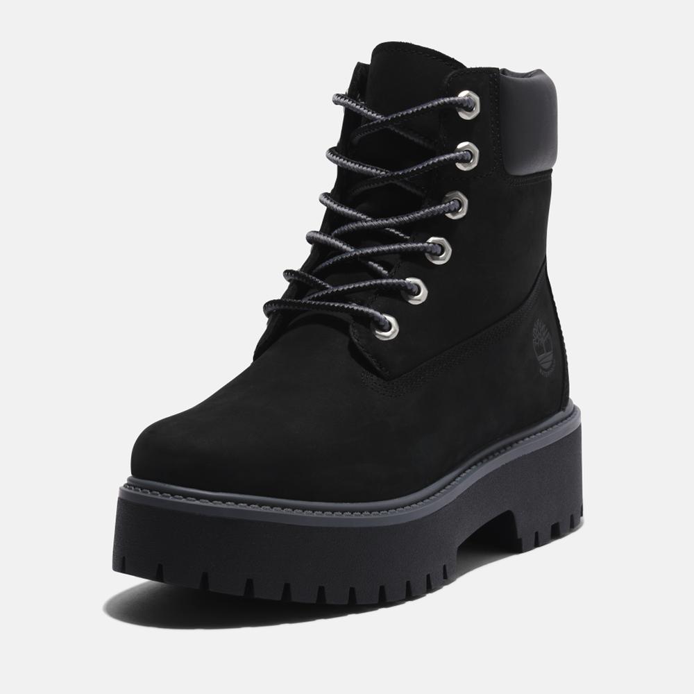 Topánky Timberland Stone Street 6in WP TB0A5RH50151 - čierne