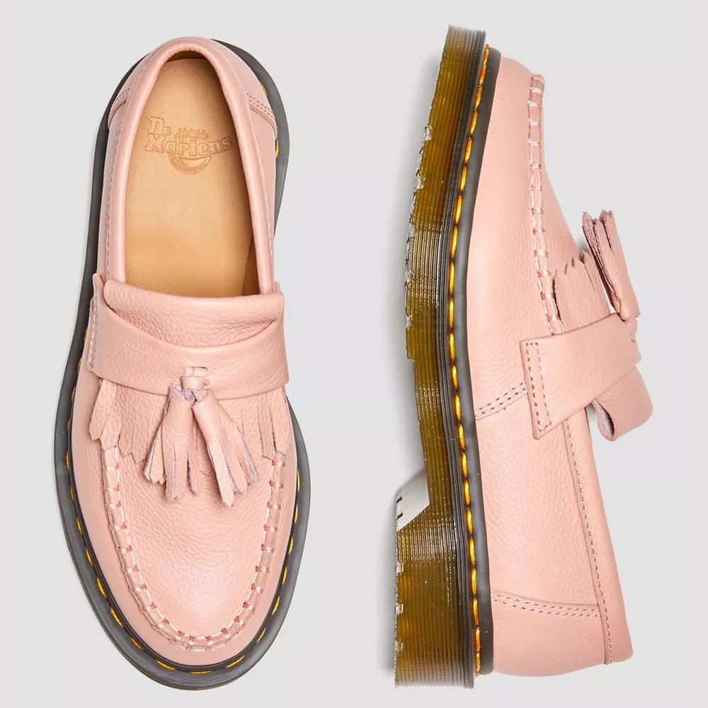 Topánky Dr. Martens Adrian Virginia Leather Tassel Loafers 22760329 - ružové