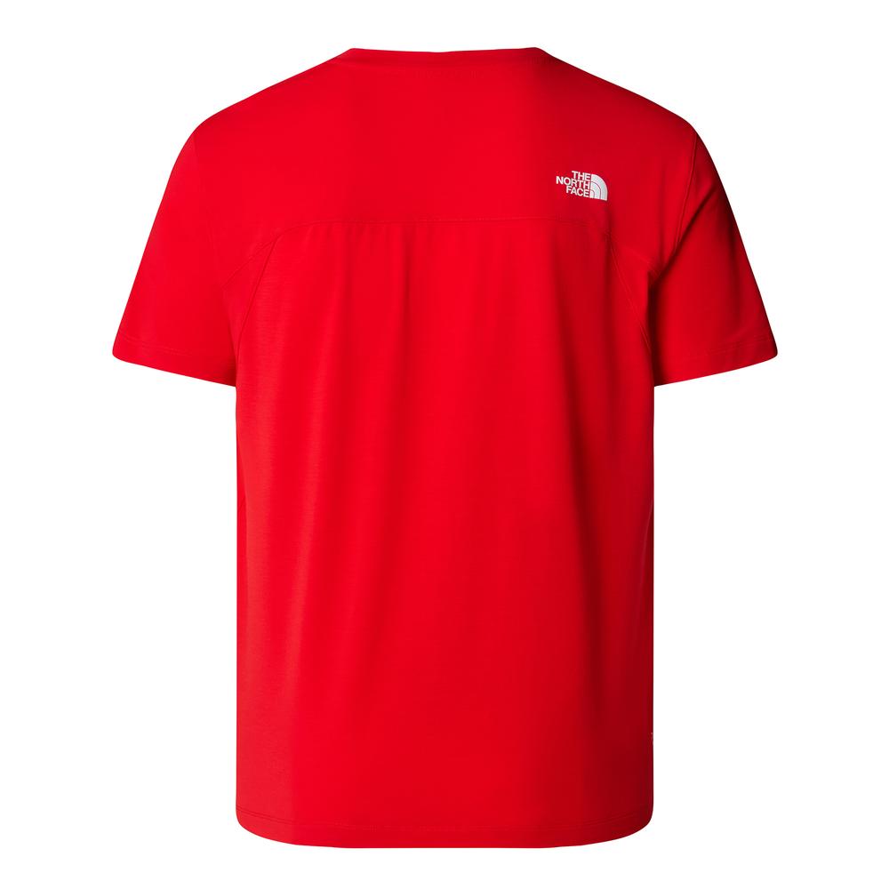 Mužský tričko The North Face Lightning Alpine 0A87H7HCL1 - červené