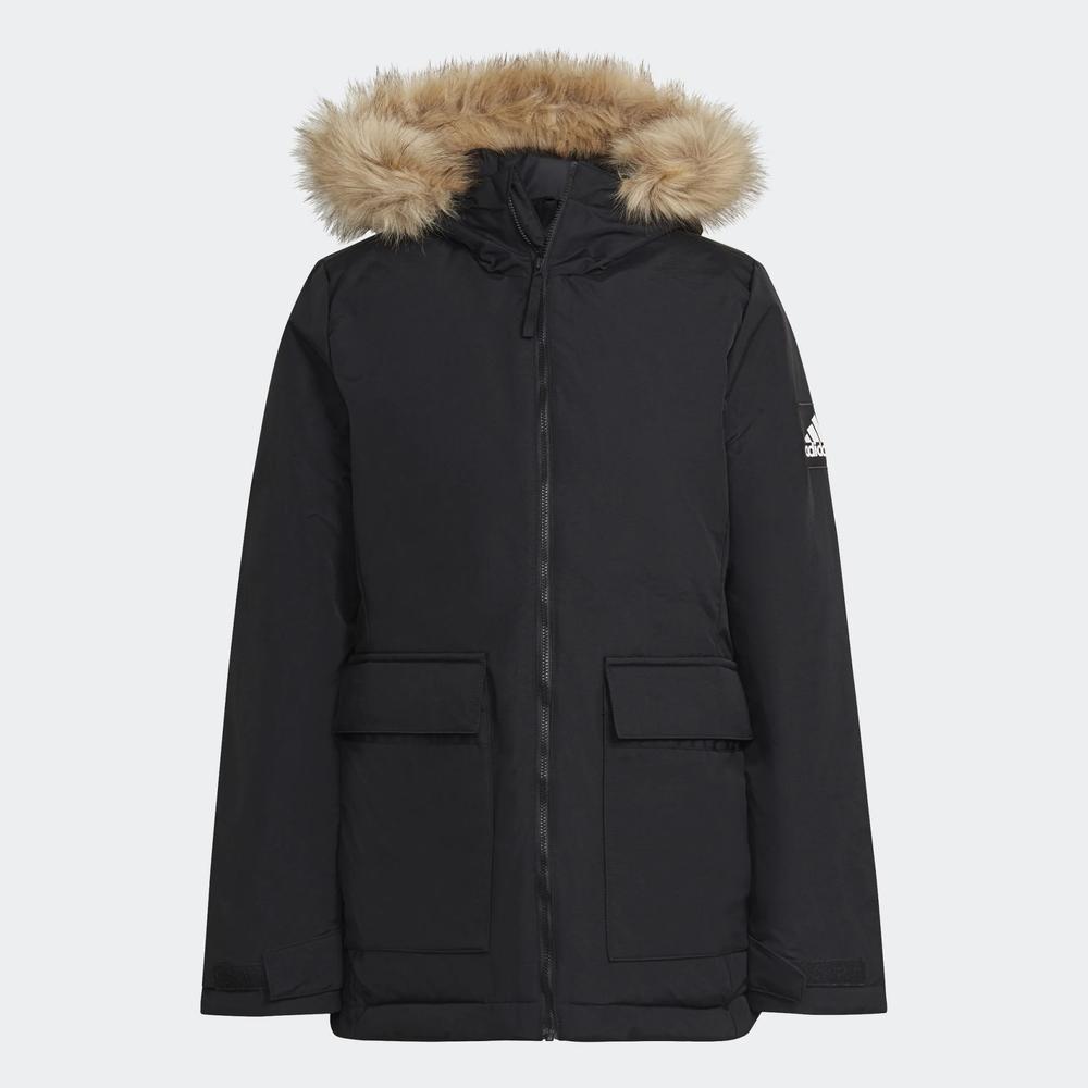 Bunda adidas Utilitas Hooded Hooded Parka GT1707 - čierne