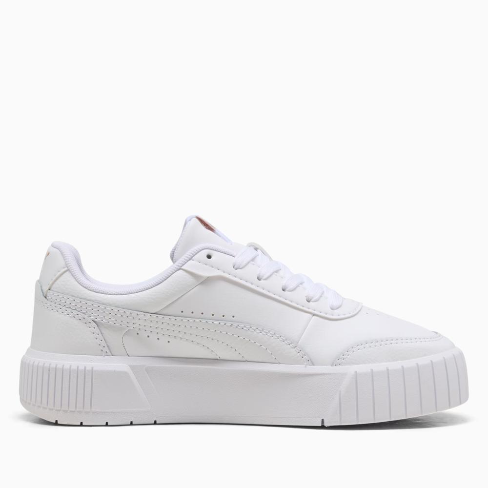 Topánky mládež Puma Carina Mia 40374602 - biele