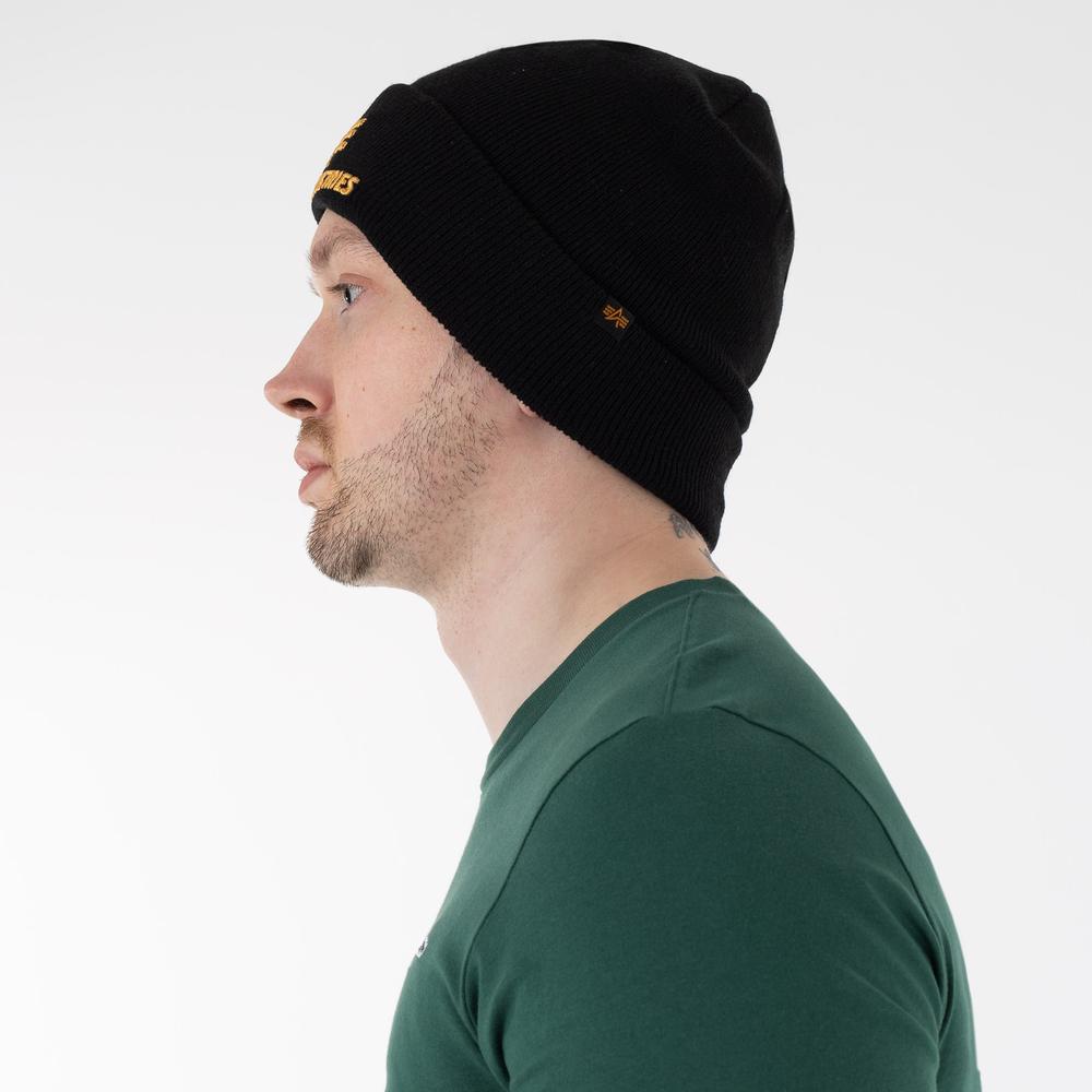 Čiapka Alpha Industries 3D Beanie 168910583 - čierne