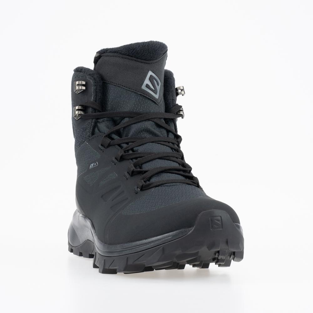 Topánky Salomon Outblast Thinsulate Climasalomon Waterproof L40795000 - čierne
