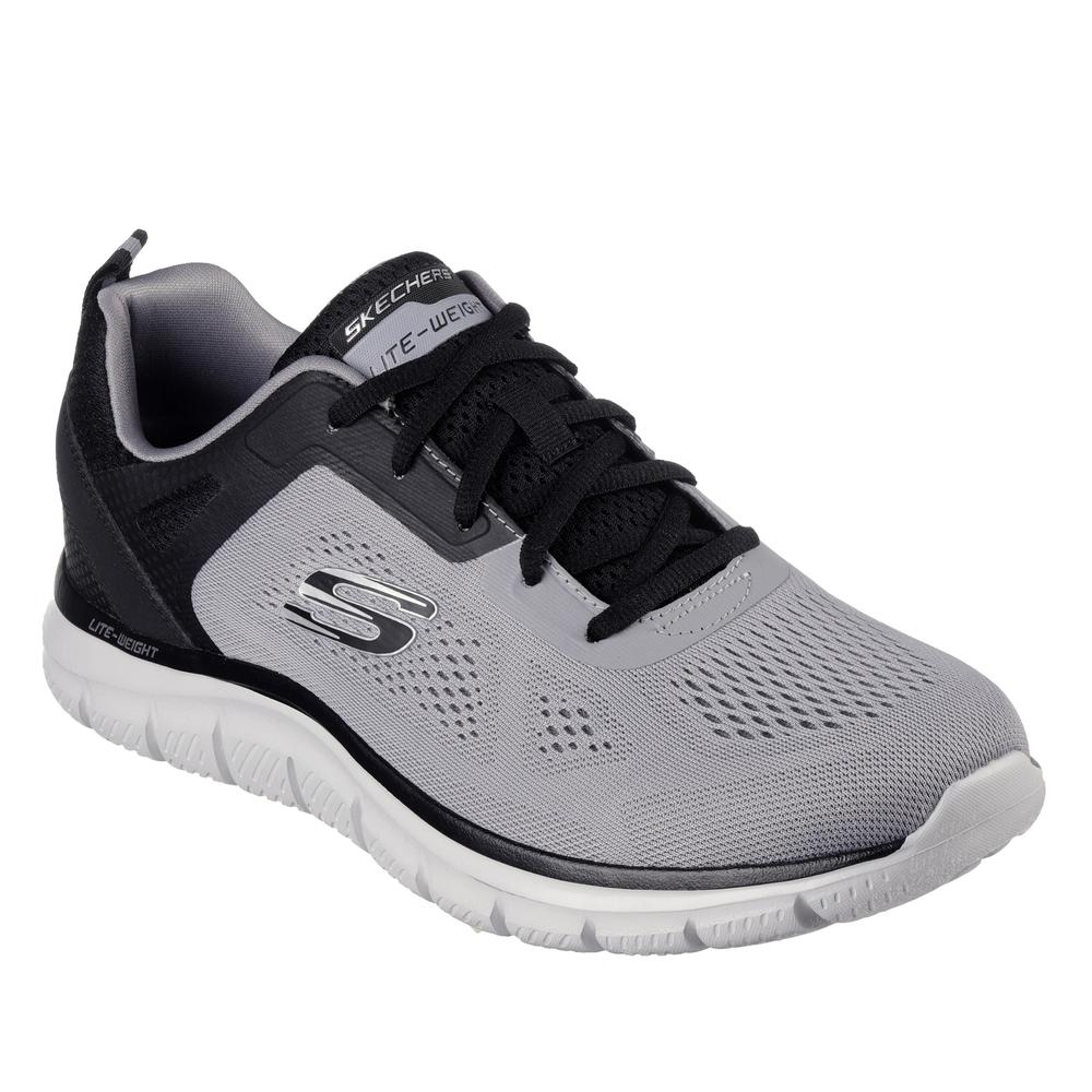 Pánske topánky Skechers Track-Broader 232698GYBK - šedý