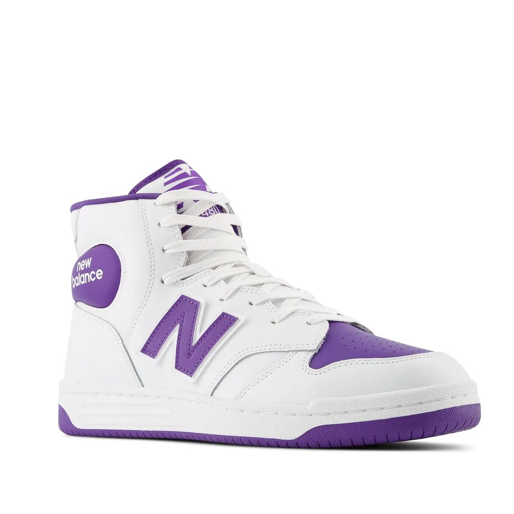 Topánky unisex New Balance BB480SCE – biele