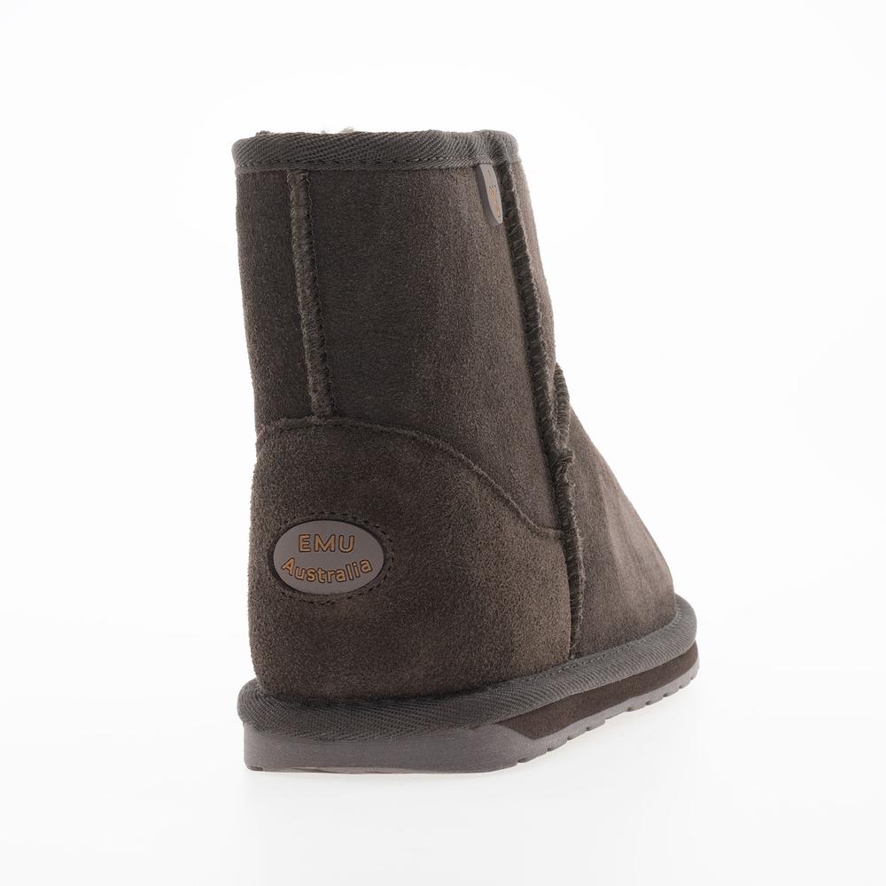 Detské topánky Emu Australia Wallaby Mini K10103CHOC - hnedé