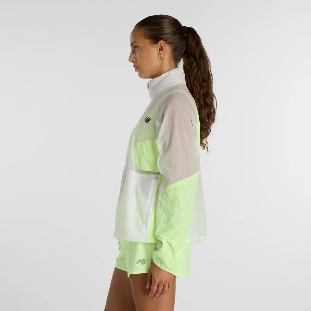 Dámská bunda New Balance WJ61J326AFG - biele