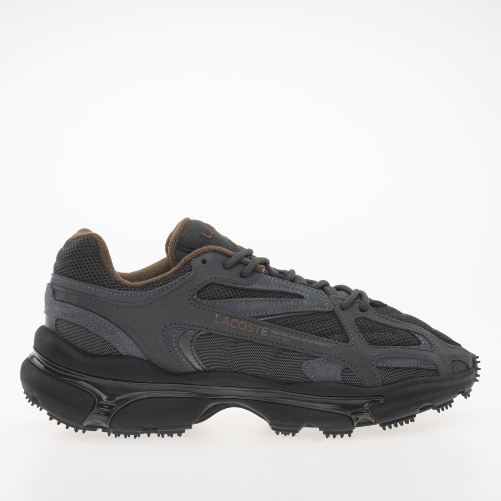 Topánky Lacoste Athleisure  L003 2K24 Erkek Siyah 748SMA0060-12X - šedý
