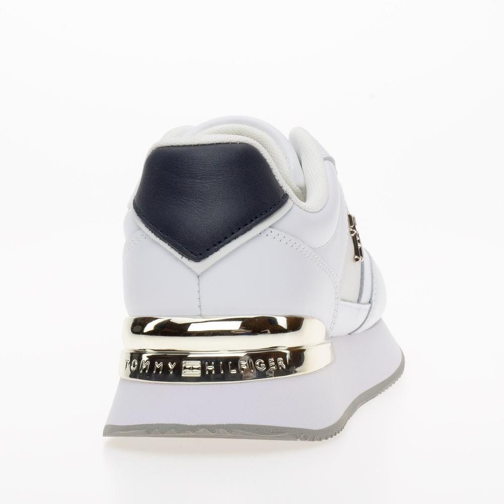 Topánky Tommy Hilfiger Elevated Feminine Runner FW0FW07306-YBS - biele