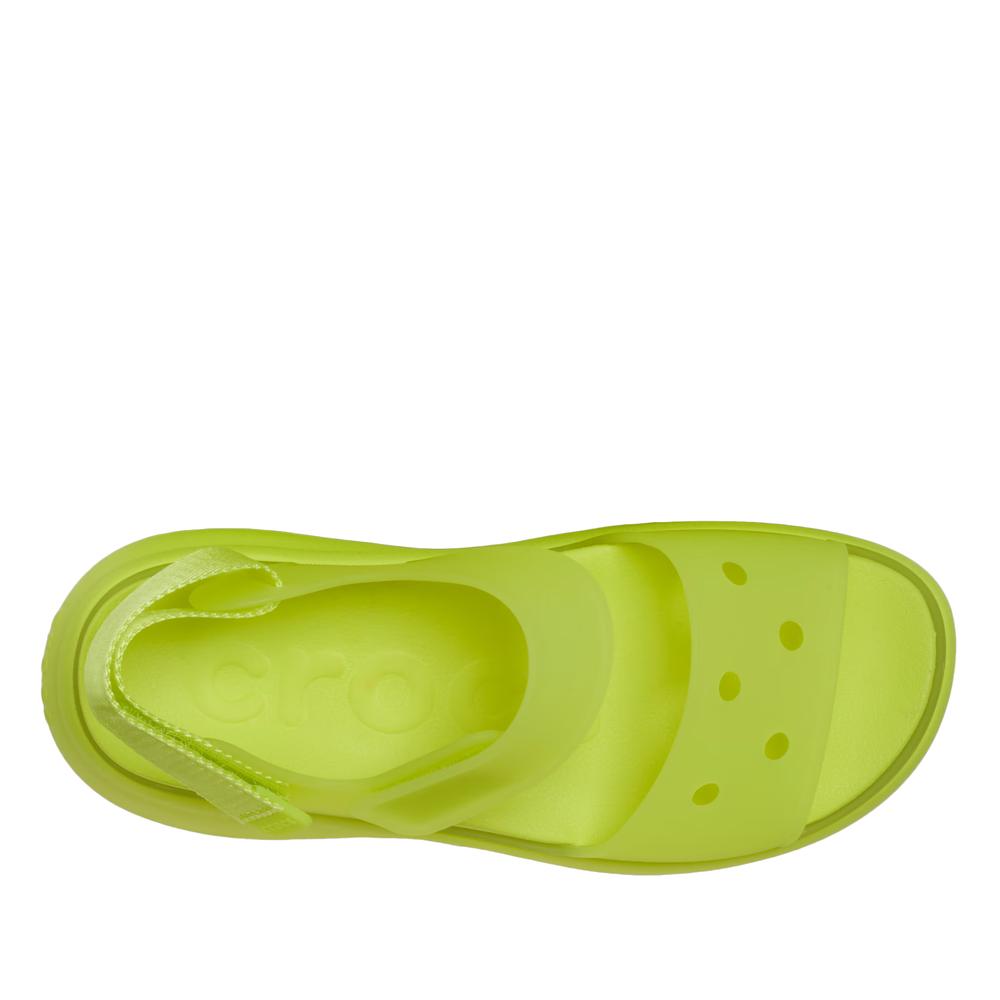 Dámske sandále Crocs Soho Frosted Y-Strap 212651-738 - zelené