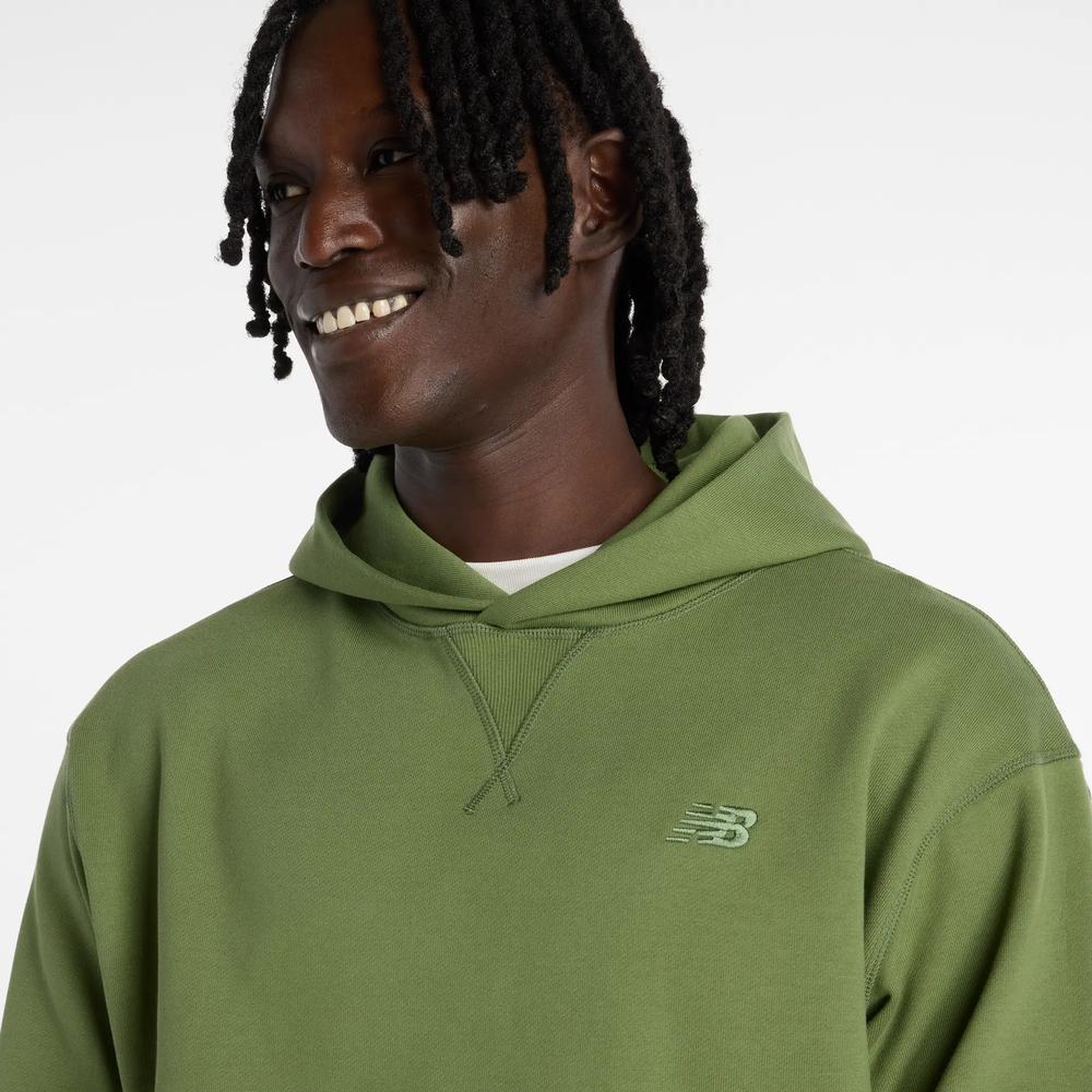 Pánske blúza New Balance MT41534AAS - zelené