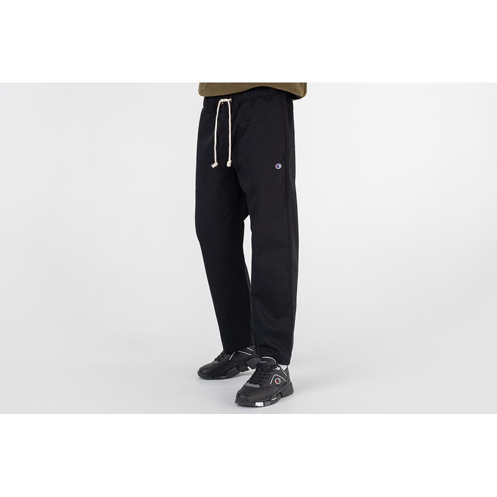 Nohavice Champion Straight Leg Cropped Woven 216544-KK001 - čierne