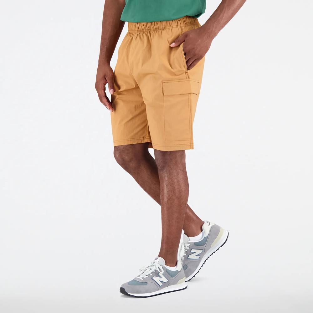 Šortky New Balance MS31550TOB - pomarančové