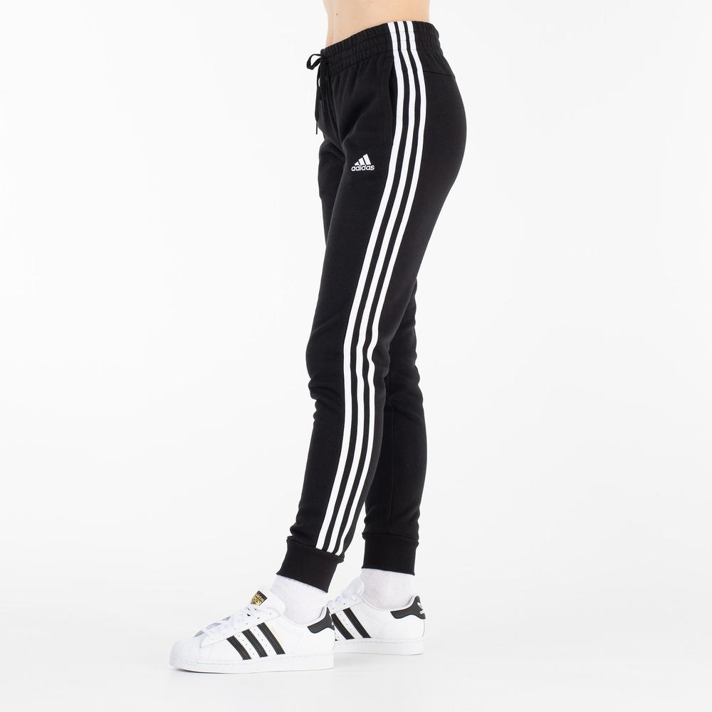 Nohavice adidas Essentials Fleece 3-Stripes GM5551 - čierne