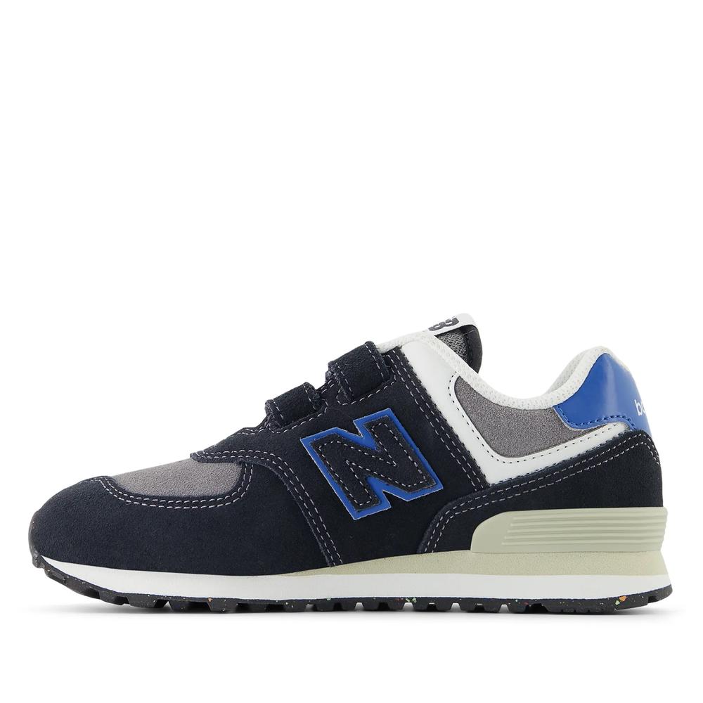 Detské topánky New Balance PV574QRB - čierne