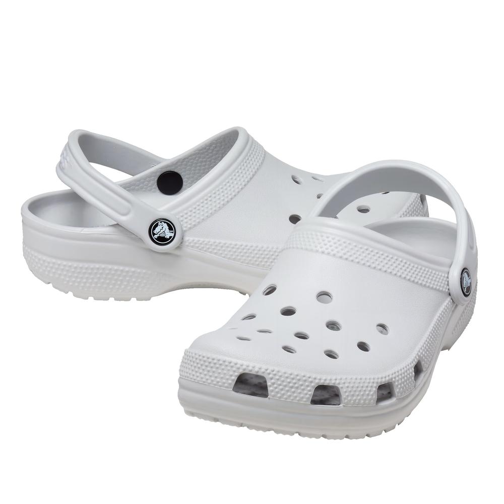 Klapky Crocs Classic Clog 10001-1FT - šedý