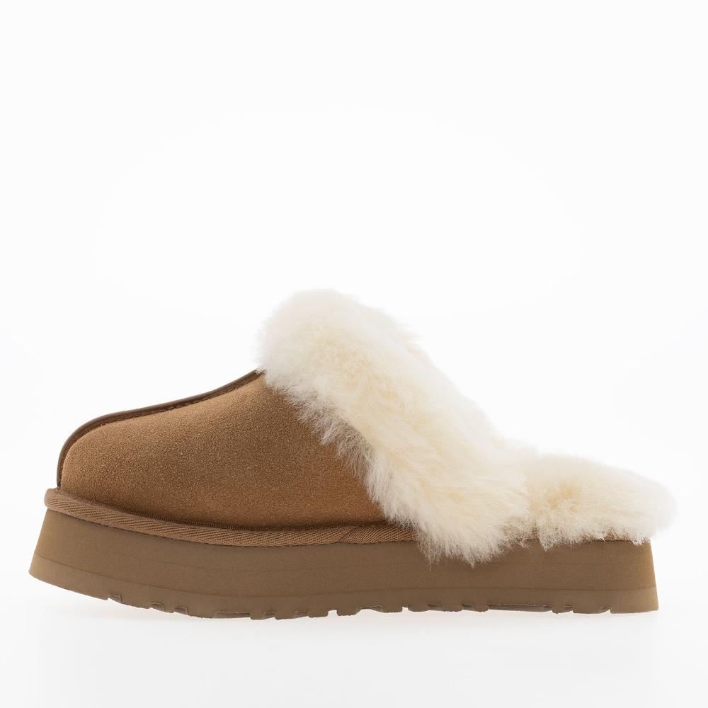 Dámske topánky Ugg Disquette Slippper 1122550-CHE - béžové