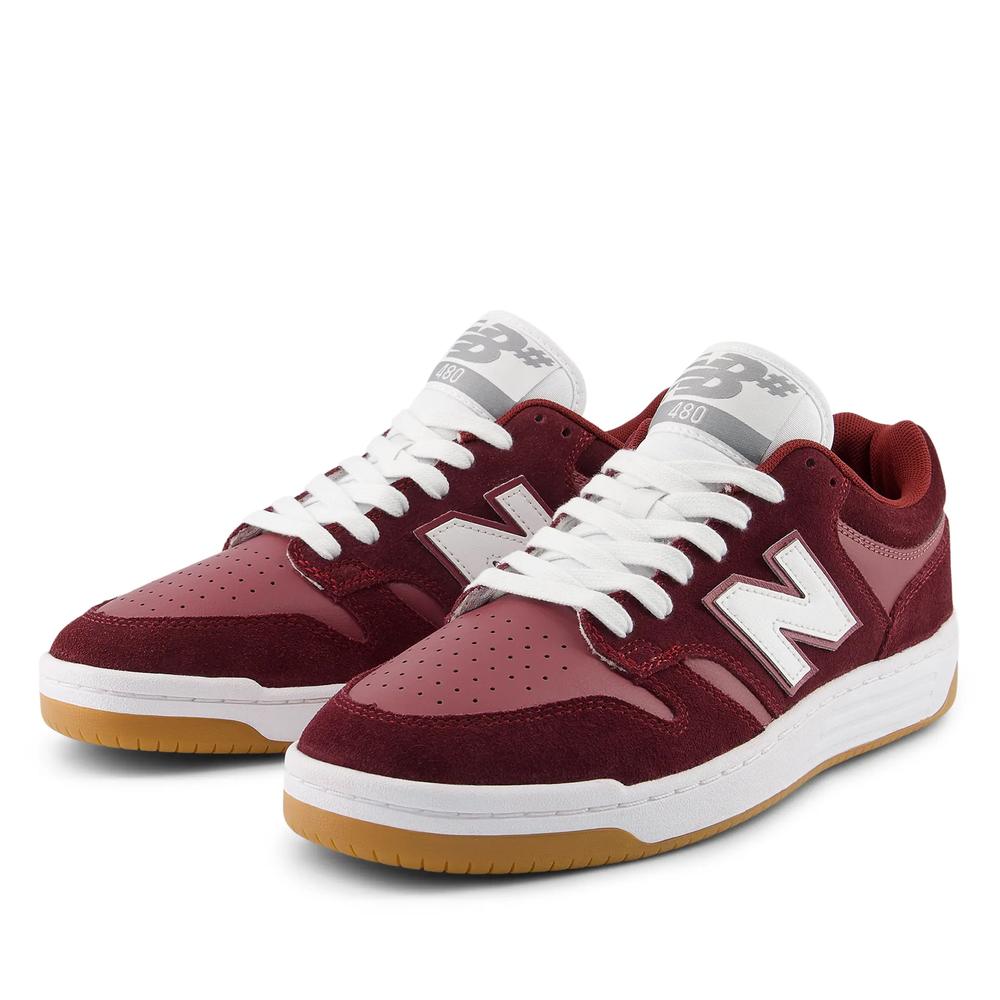 Pánske topánky New Balance Numeric NM480BEE - bordóvé