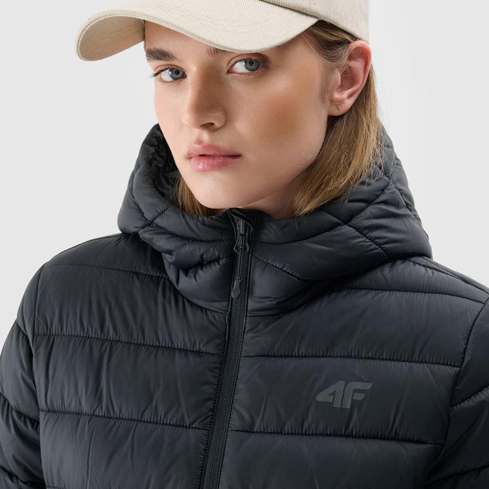 Bunda 4F WAW24TDJAF46820S - čierne