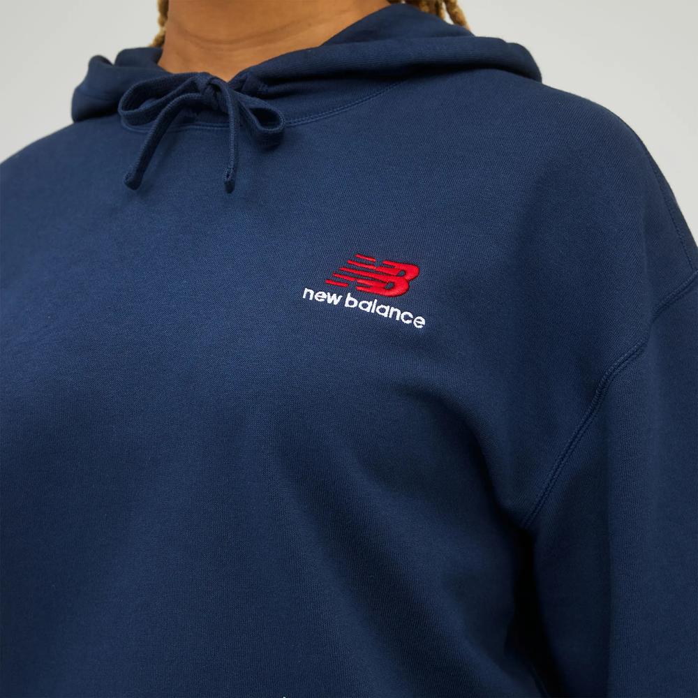 Unisex mikina New Balance UT21500NGO – tmavomodrá