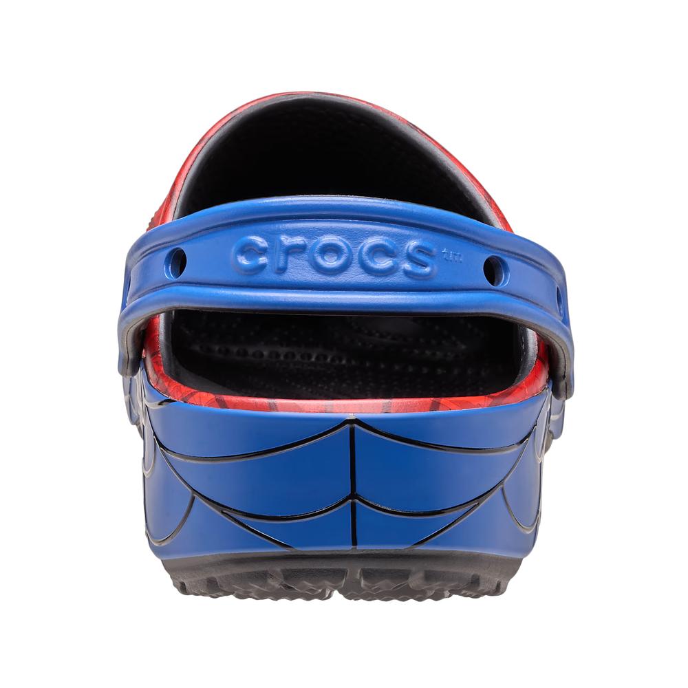 Klapky Crocs Spider-Man Classic Clog 211409-90H - červené