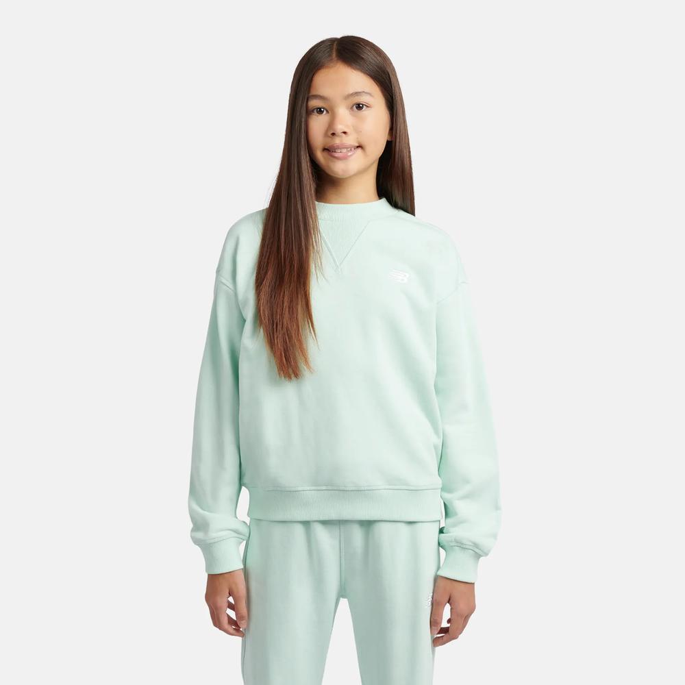 Dětské mikina New Balance LAKG0055COJ - mätové