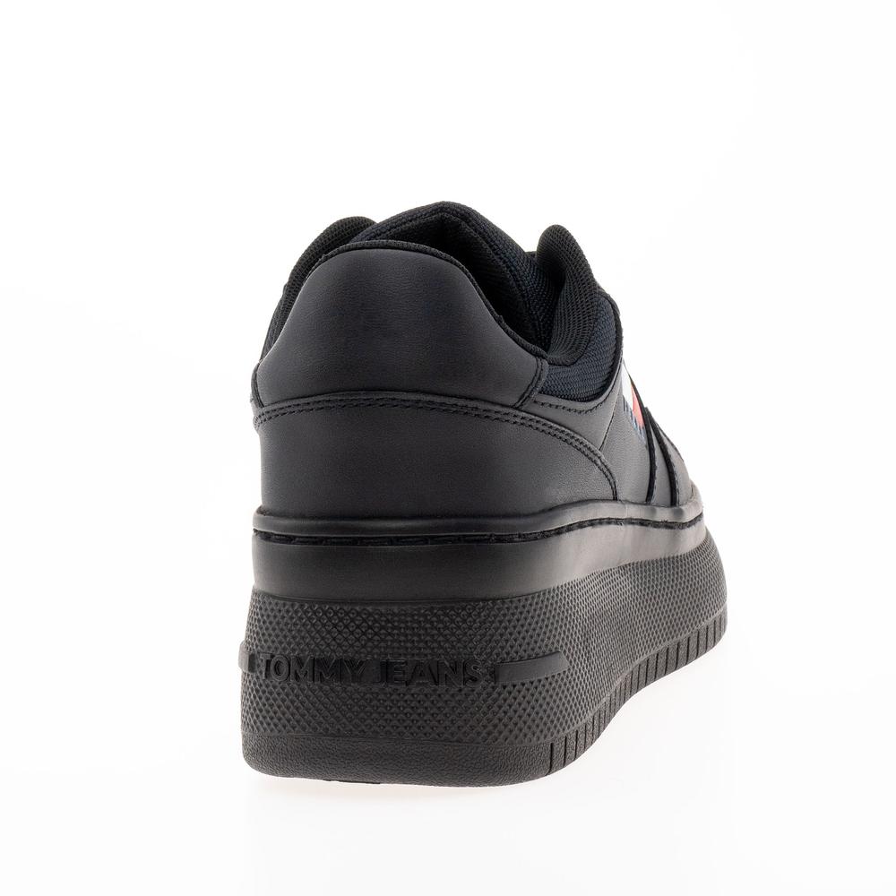 Topánky Tommy Hilfiger TJW Retro Basket Flatform Ess EN0EN02506-BDS - čierne