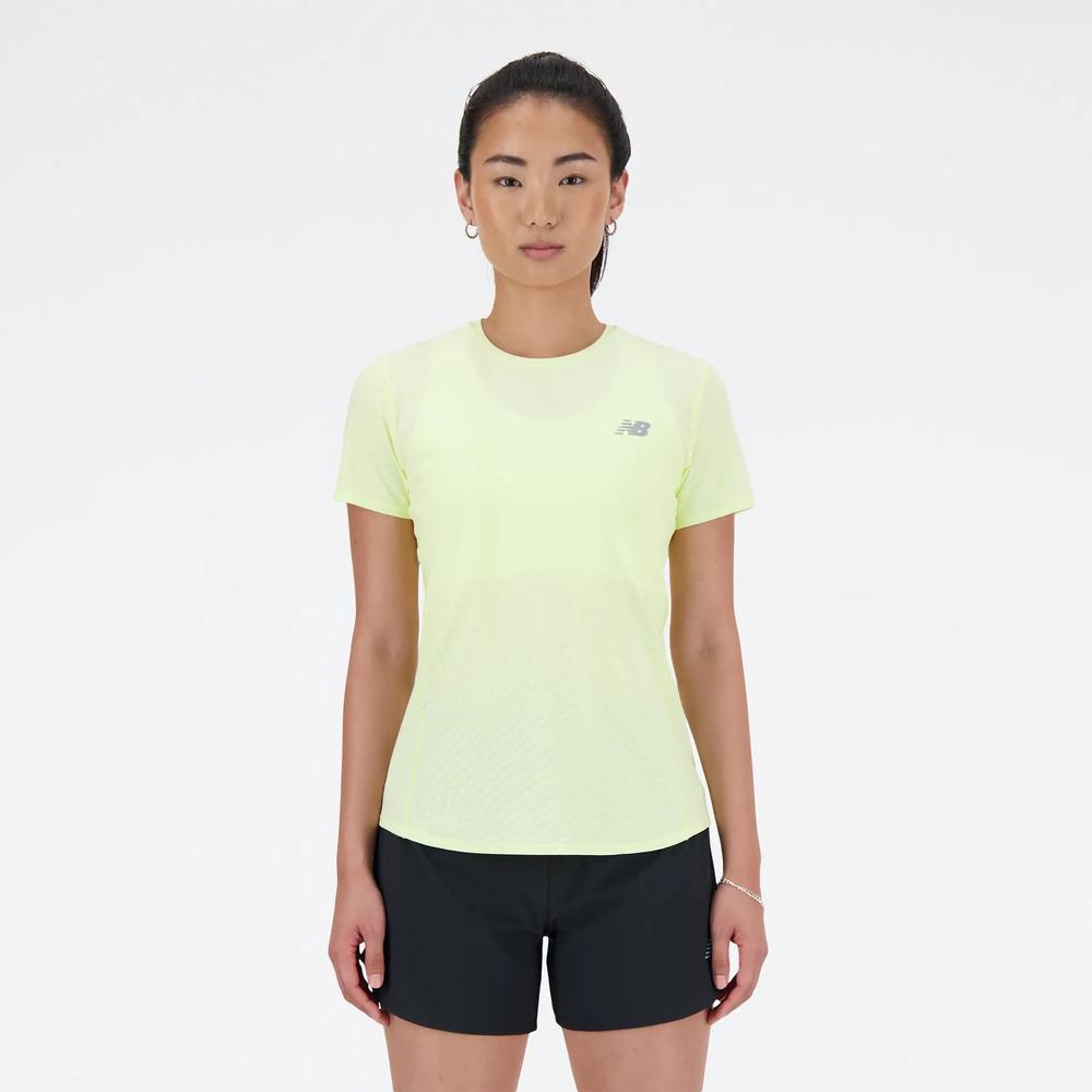 Tričko New Balance WT41281LLT - zelené