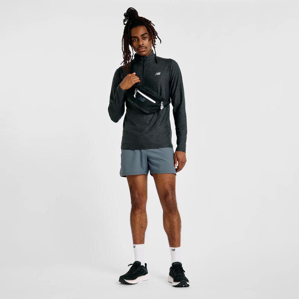 Pánska bunda New Balance MT41915BKH - šedý