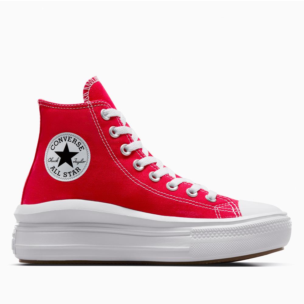 Topánky Converse Chuck Taylor All Star Move A09073C - červené