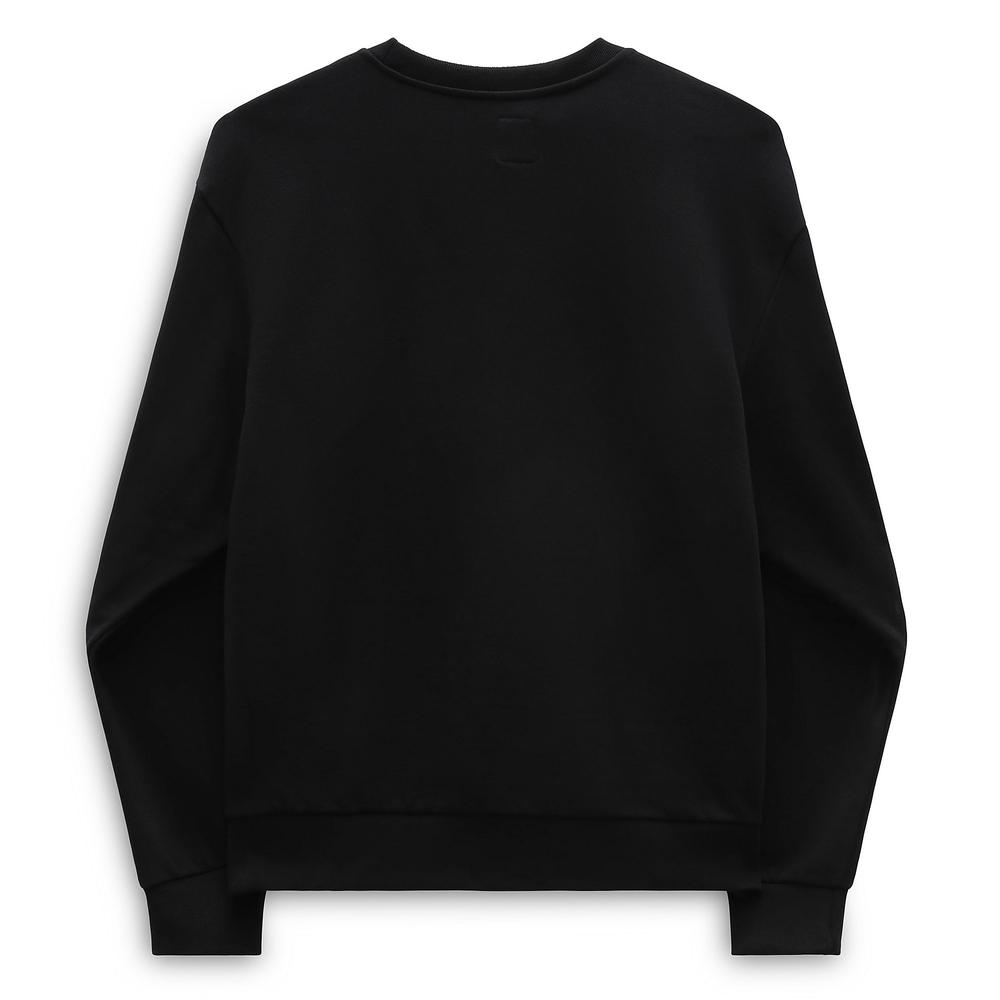 Blúza Vans Relaxed Fit Crew VN0007FPBLK1 - čierne