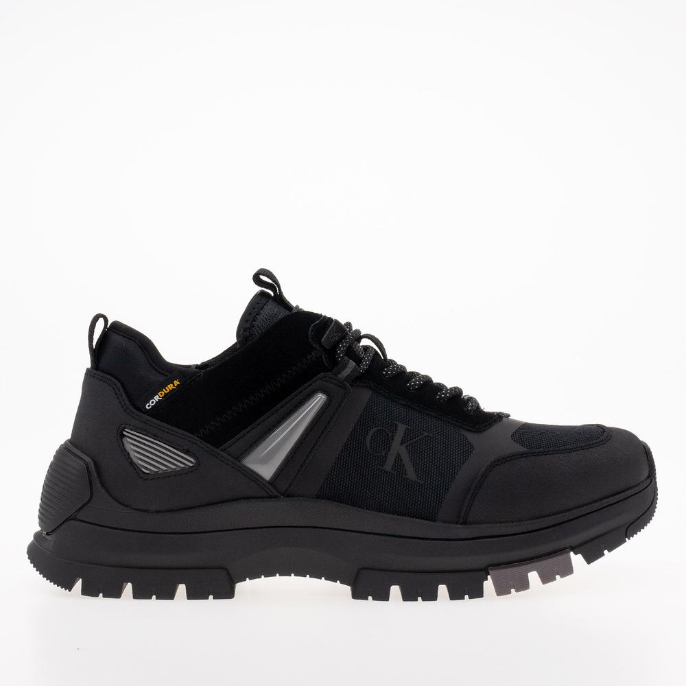 Topánky Calvin Klein Jeans Hiking Lace Up Low Cor YM0YM00801-00T - čierne