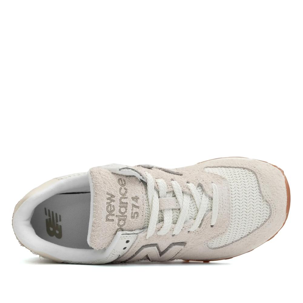 Dámske topánky New Balance WL574BEM - béžové