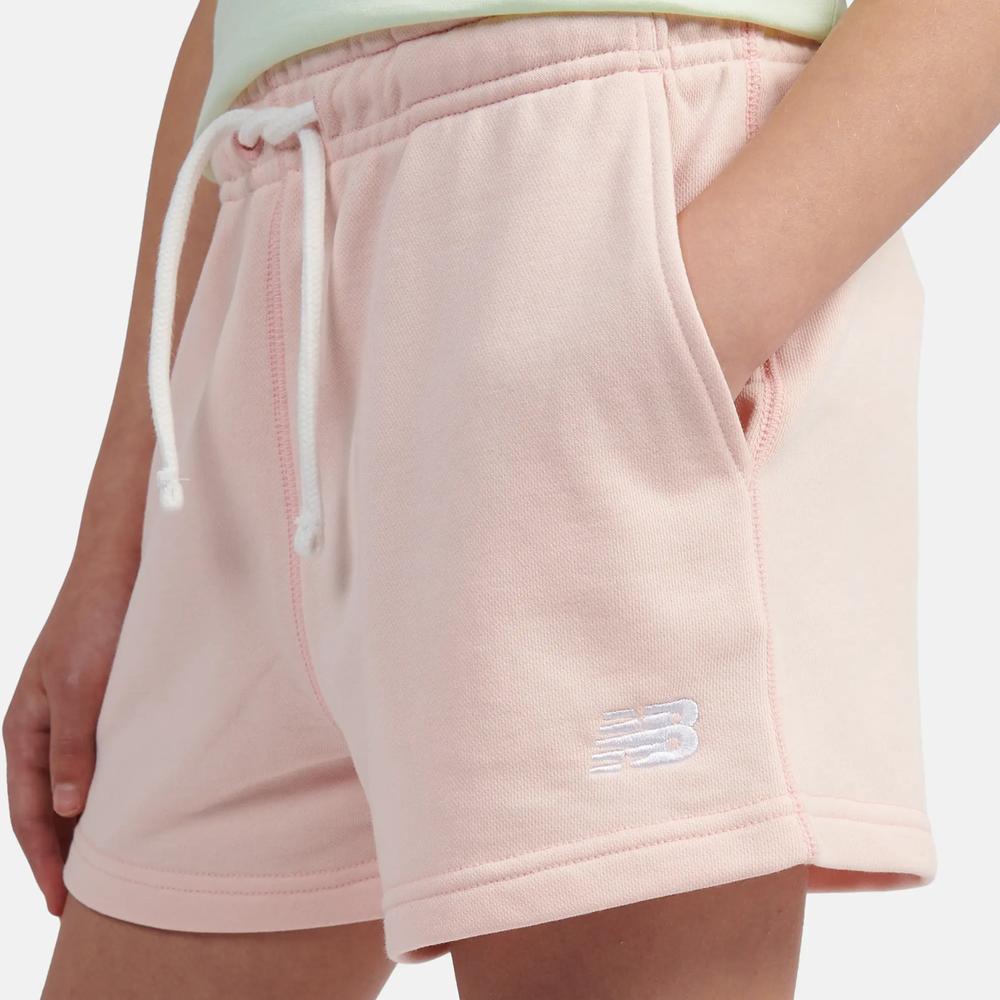 Detské Šortky New Balance LAKG0006PIE - ružové