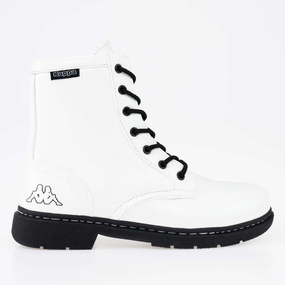 Topánky Kappa Deenish Shine 242953-1011 - biele