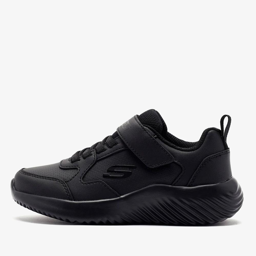Detské topánky Skechers Bounder Power Study 405626LBBK - čierne