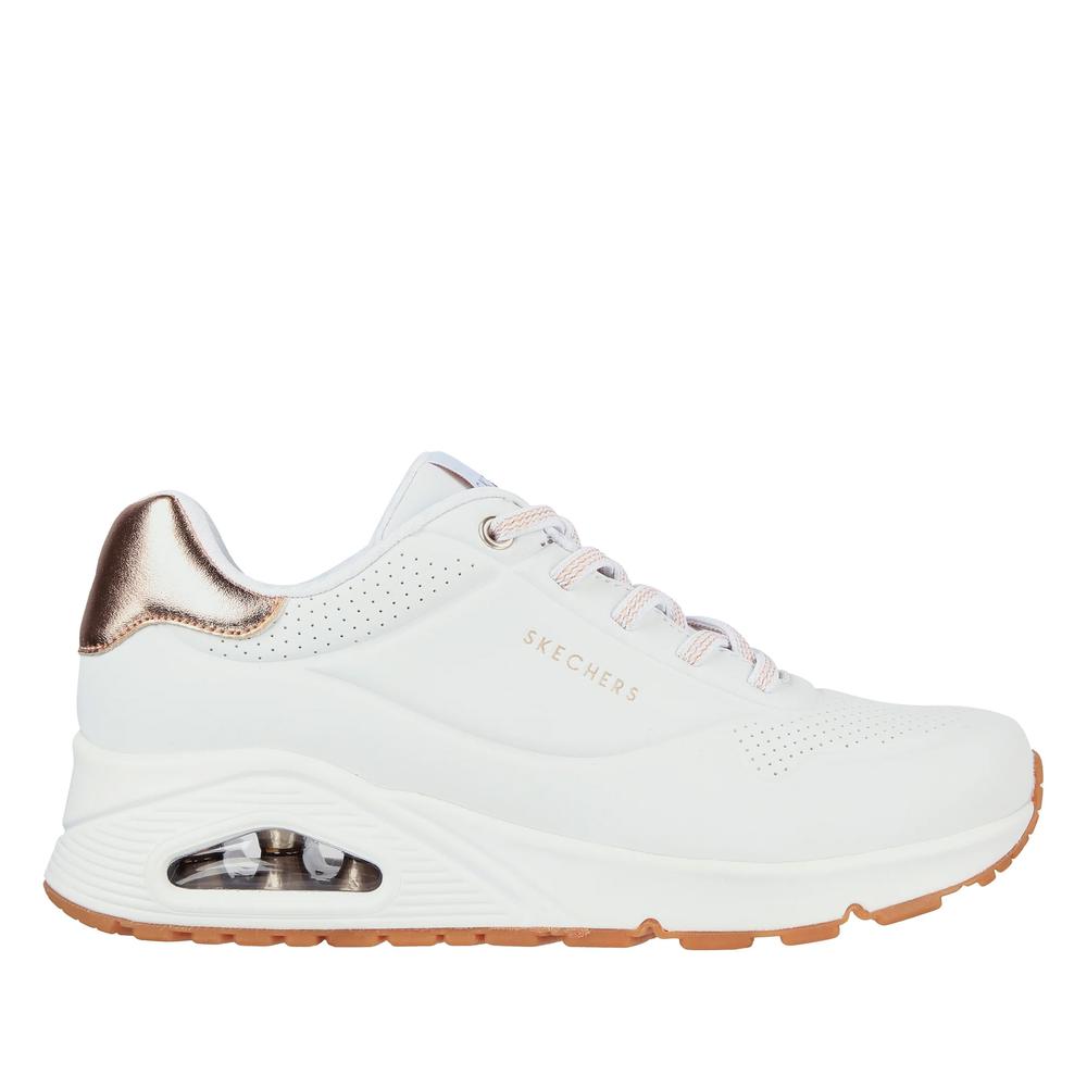 Topánky Skechers Uno Shimmer Away 155196WHT - biele