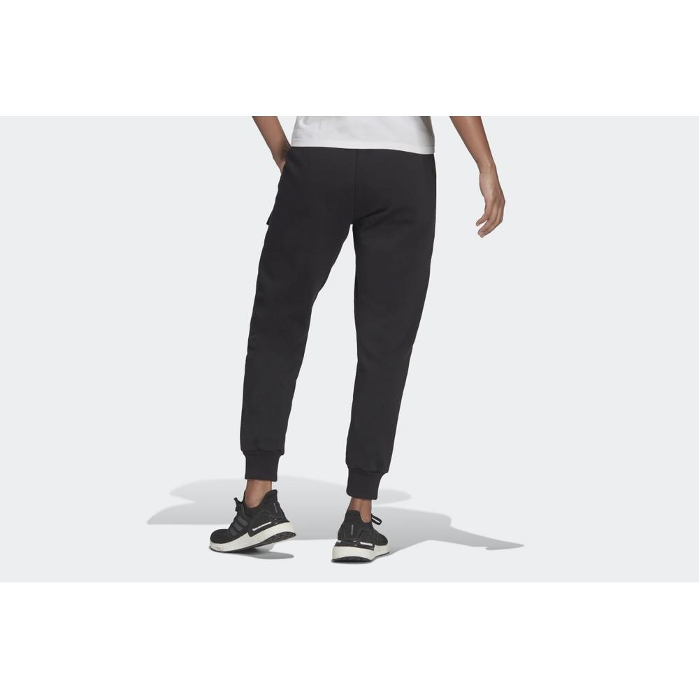 Dresové nohavice adidas Sportswear Studio Lounge Fleece HE0421 - čierne