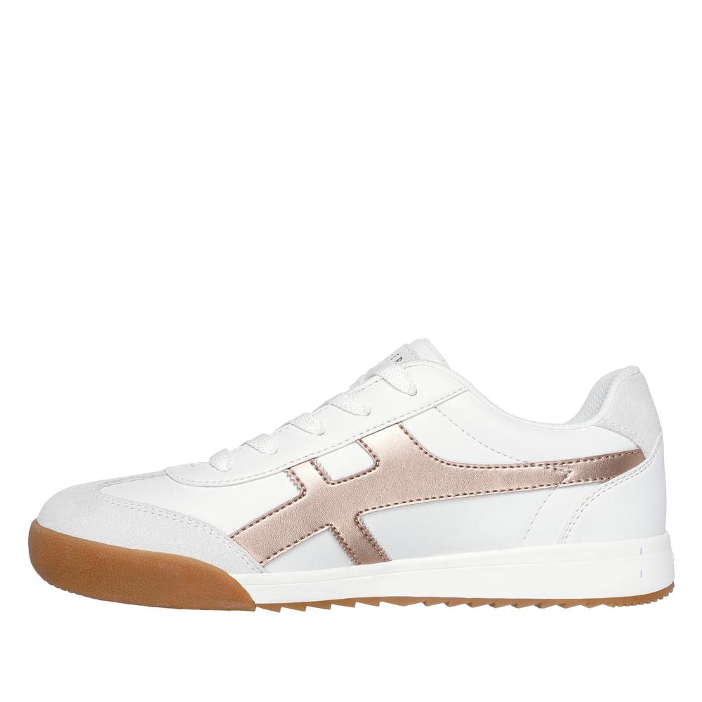 Dámske topánky Skechers Zinger Metallic Roads 177500WTRG - biele