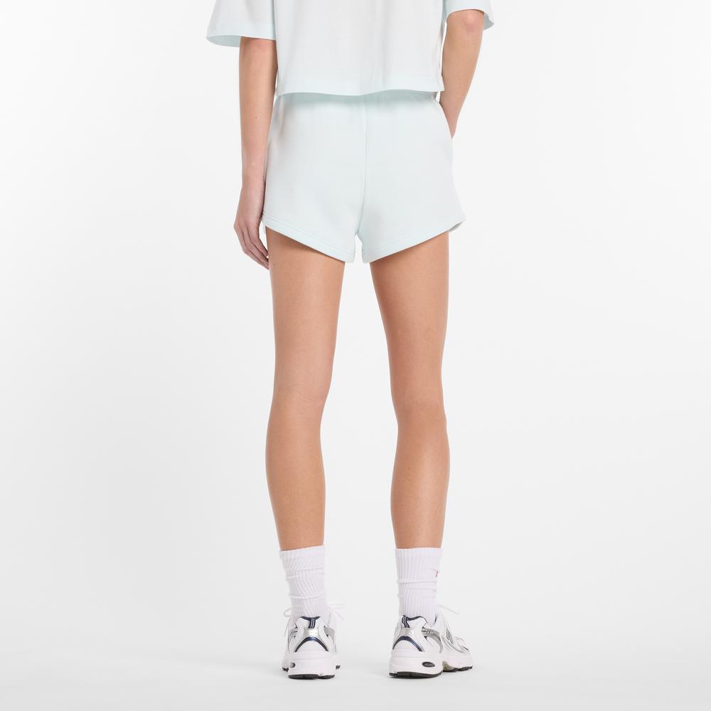 Dámske šortky New Balance WB61Y80AAAW - modré