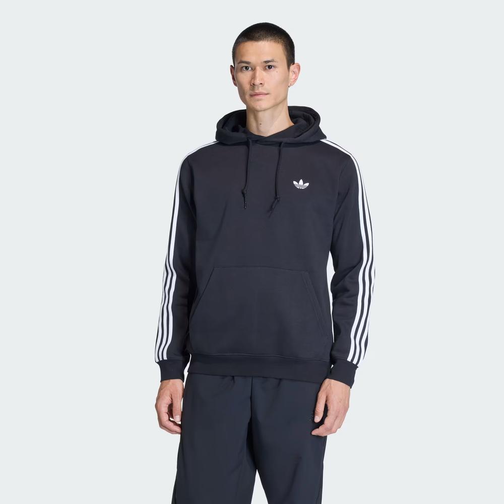 Mužský blúza adidas Originals 3-Stripes KE3557 - čierne