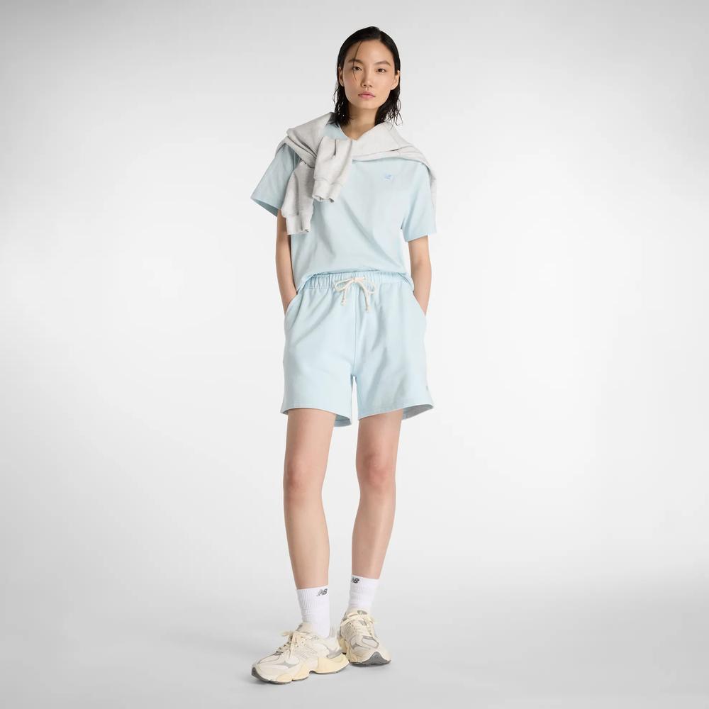 Dámske šortky New Balance WS41508FRL - modré