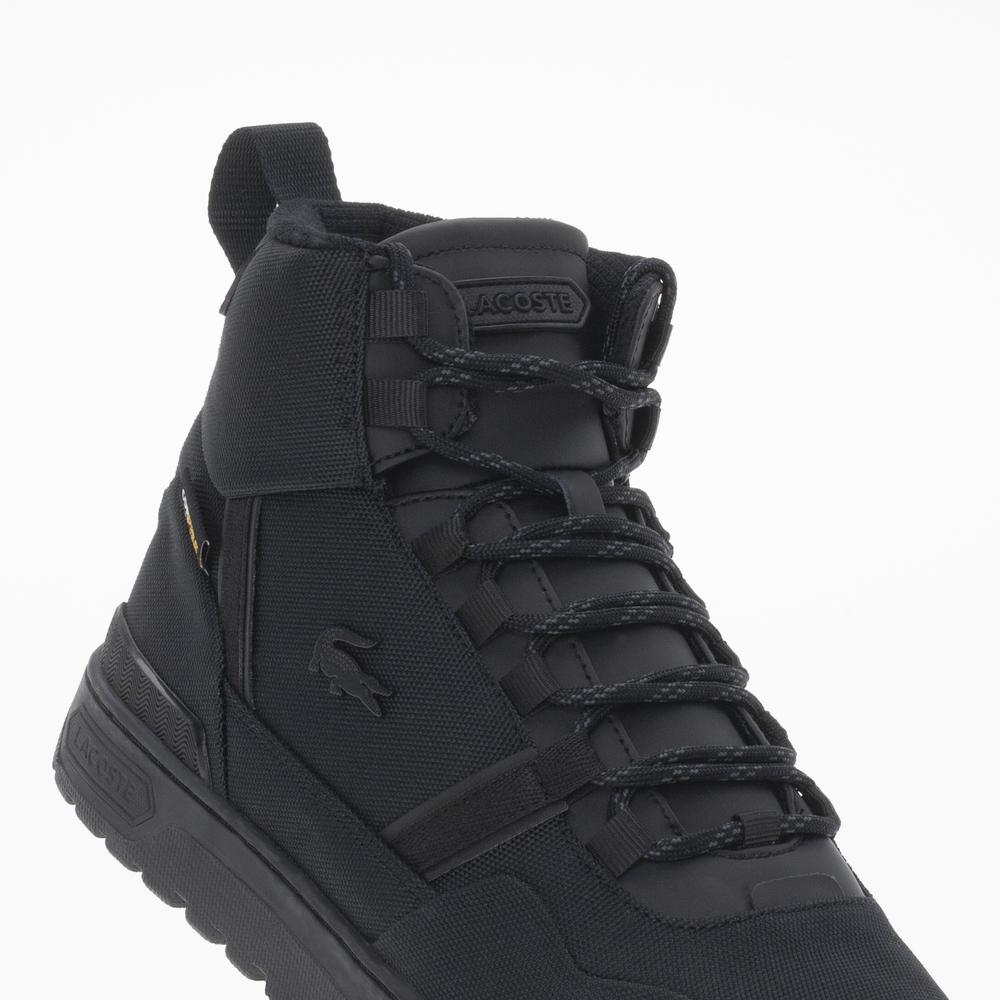 Topánky Lacoste T-Clip Mid Trainers 748SMA0040-02H - čierne