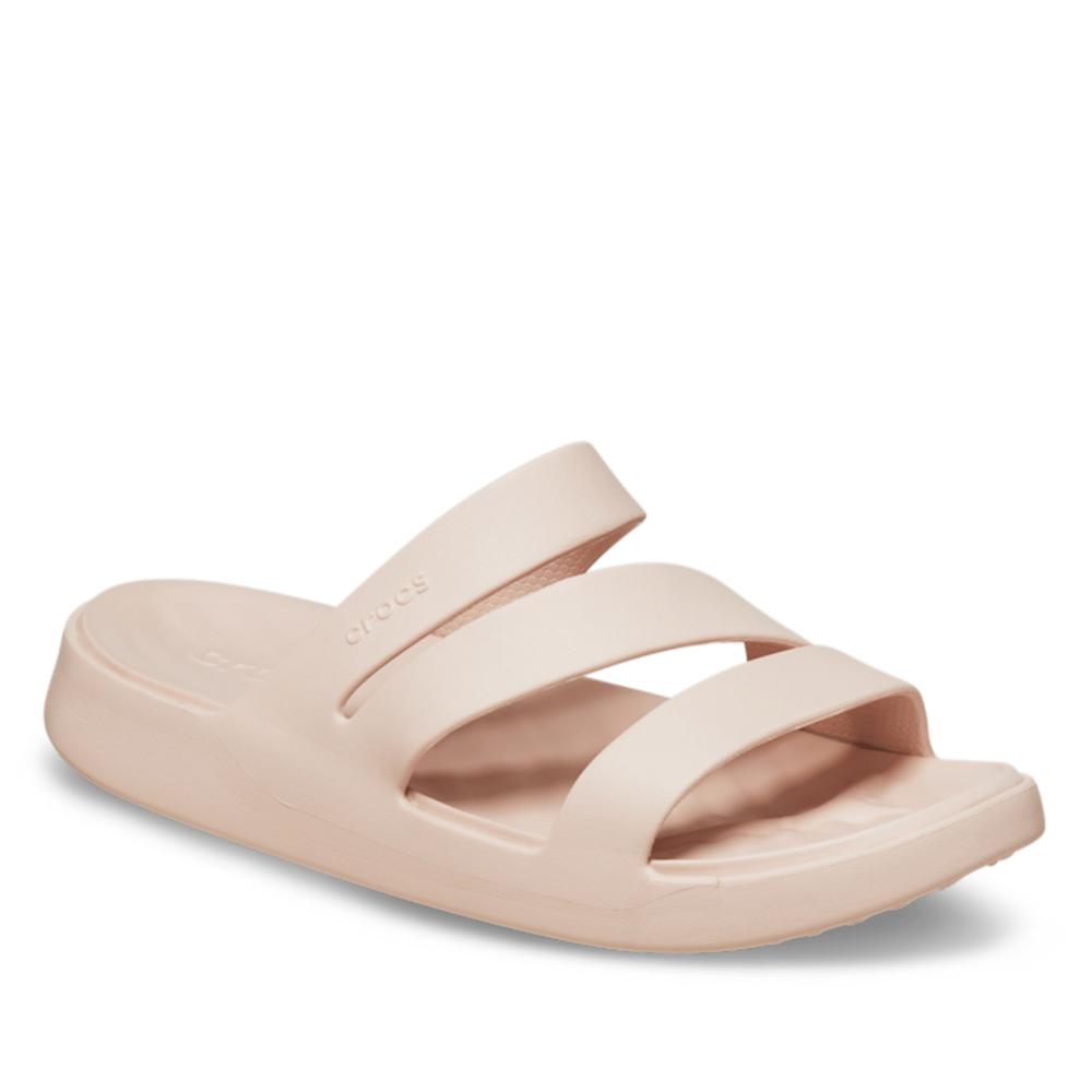 Klapky Crocs Getaway Strappy 209587-6UR - ružové
