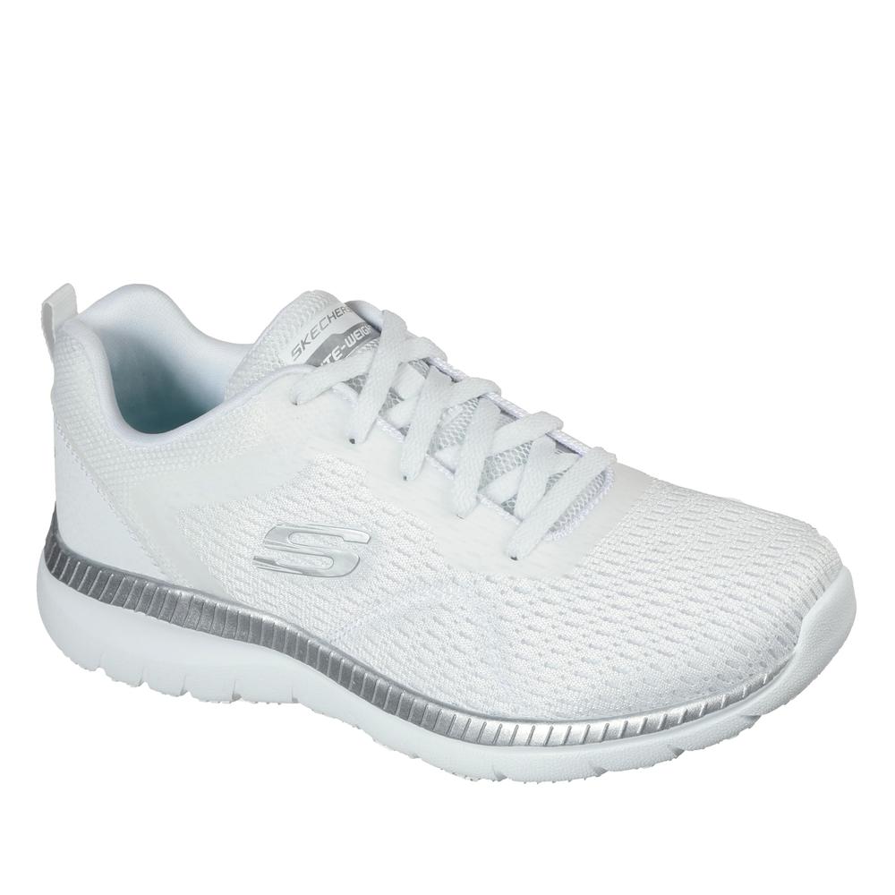 Dámske topánky Skechers Bountiful Quick Path 12607WSL - biele