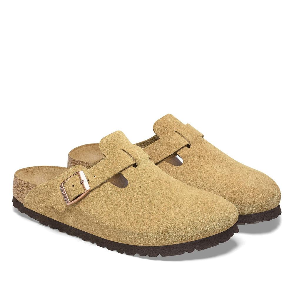 Klapky unisex Birkenstock Boston 1026181 - béžové