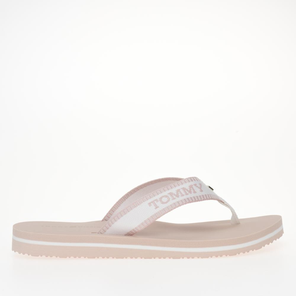 Žabky Tommy Hilfiger Webbing Pool Slide FW0FW07859-0LA - ružové