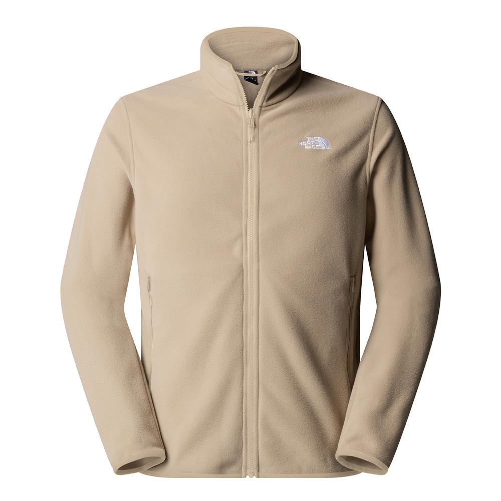 Mužský blúza The North Face Glacier Full-Zip Fleece 0A8D0RBOX1 - béžové