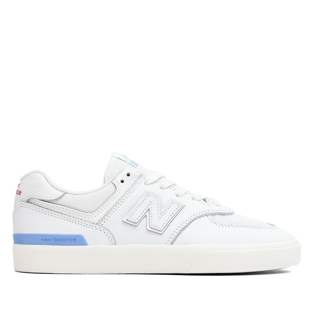 Pánske topánky New Balance Numeric NM574VWR - biele